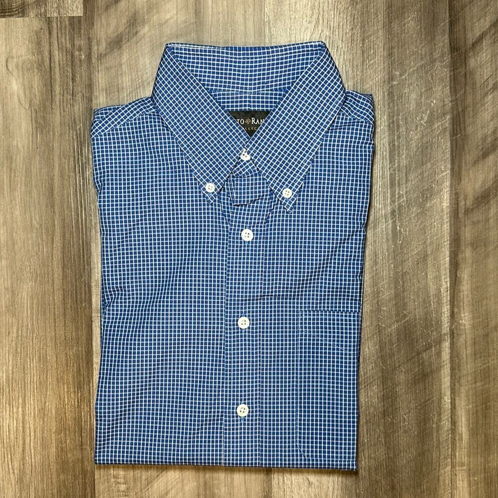 Pinto Ranch YY Collection Long Sleeve Button Down Shirt - Medium